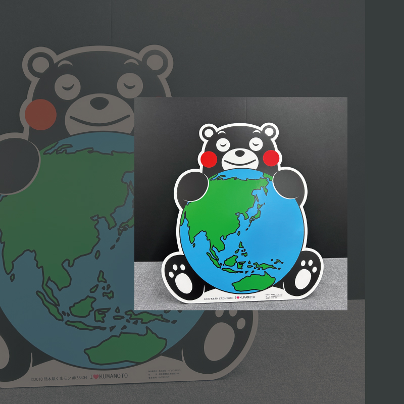 くまモン メッセージボード 地球バージョン Sサイズ